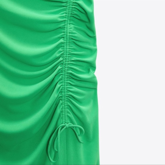 ZARA | Draped Midi Dress - Picture 4 of 10